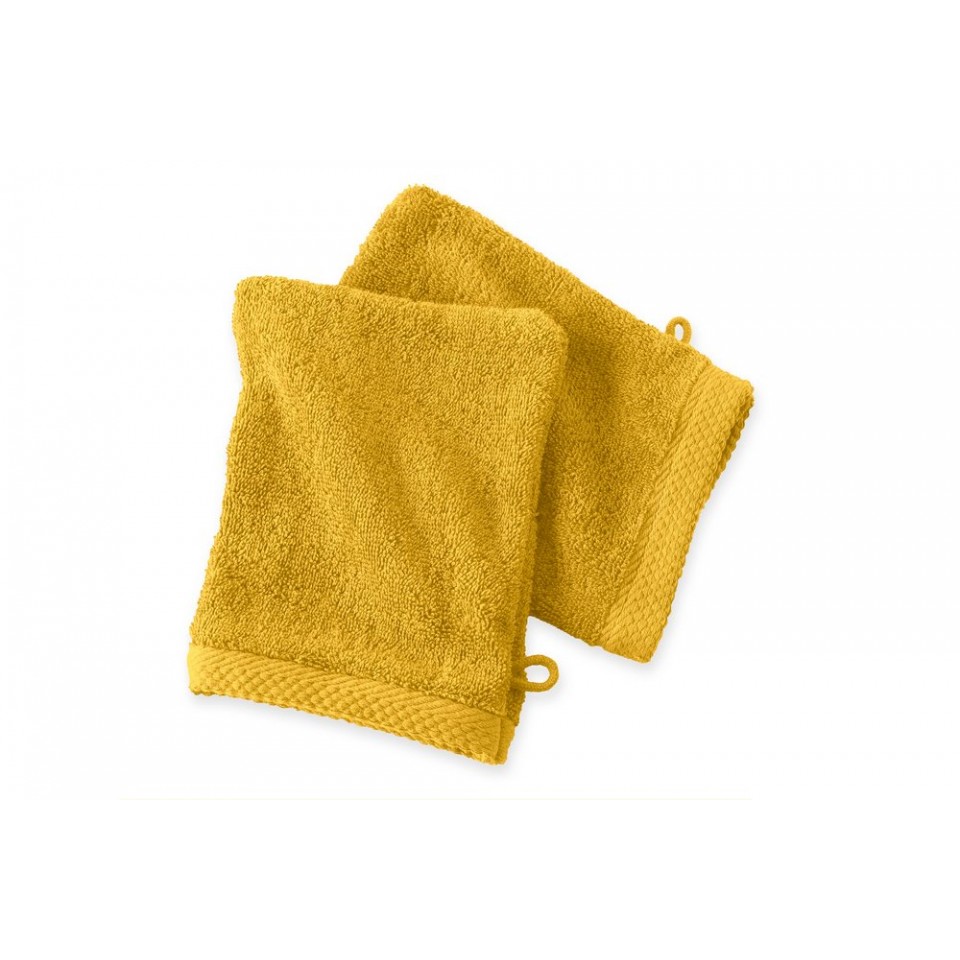 Lot de 2 Gants de toilette 16X21 cm - Linge de lit - Drap House Lot de 2 Gants de toilette 16X21 cm - Linge de lit - Drap House