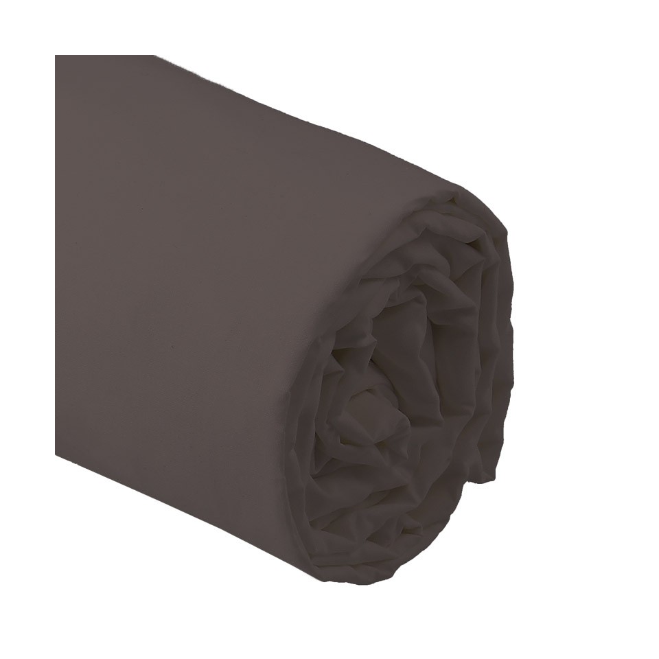 Drap housse percale 160x200 bonnet 40 cm - Linge de lit - Drap House